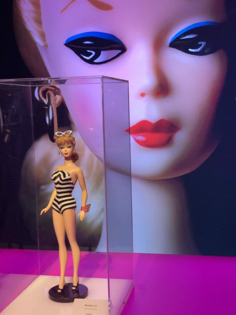 very first barbie doll